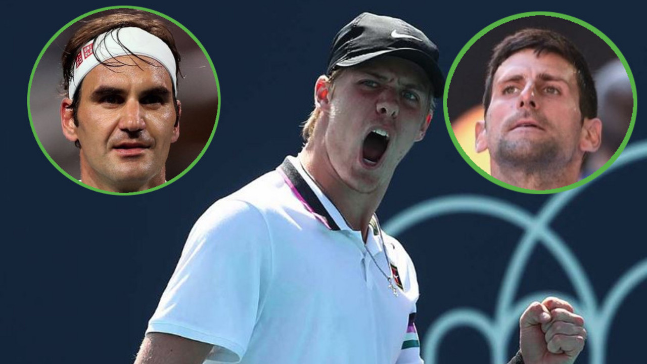 Denis Šapovalov, Novak Đoković, Rodžer Federer