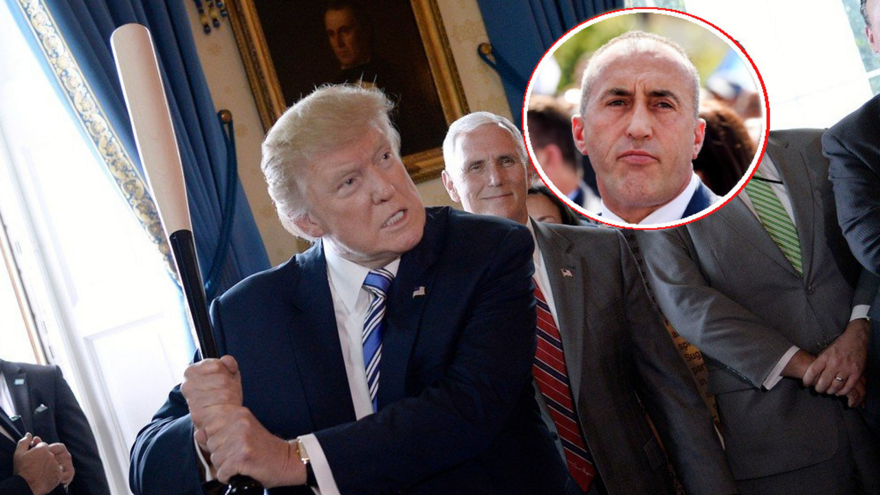 Donald Tramp i Ramuš Haradinaj