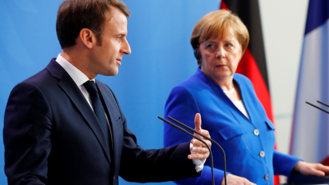 Makron, Merkel