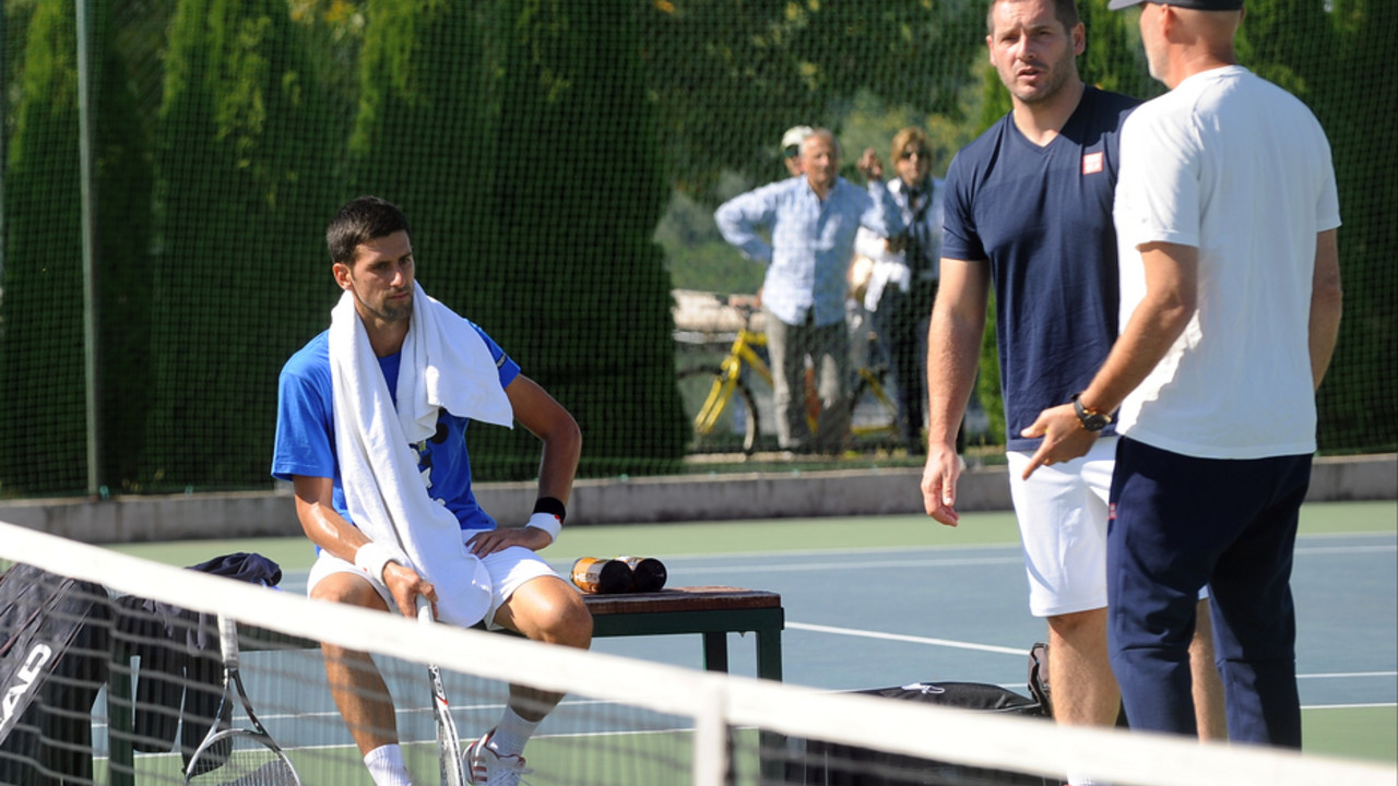Novak Đoković i Miljan Amanović