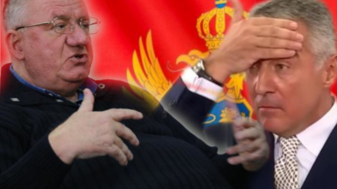 Vojislav Šešelj i Milo Đukanović