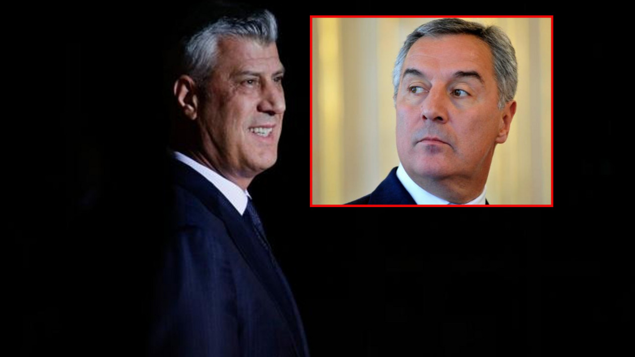 Milo Đukanović i Hašim Tači