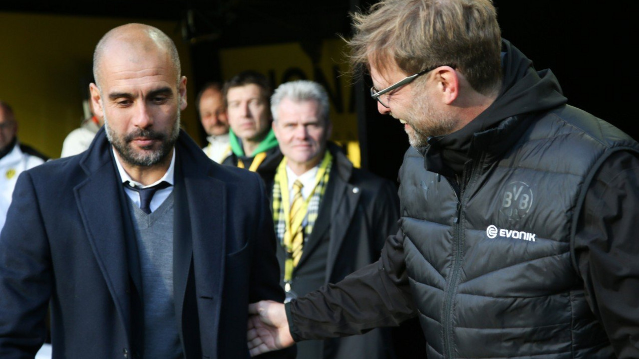 Jirgen Klop i Pep Gvardiola