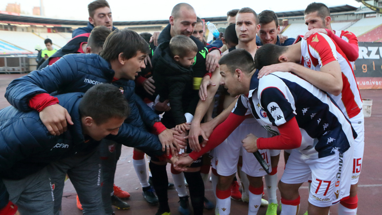 Fudbaleri Crvene zvezde