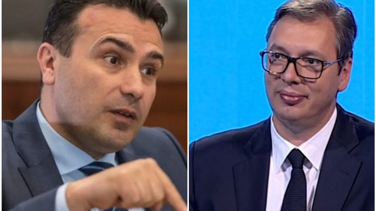 Zoran Zaev i Aleksandar Vučić