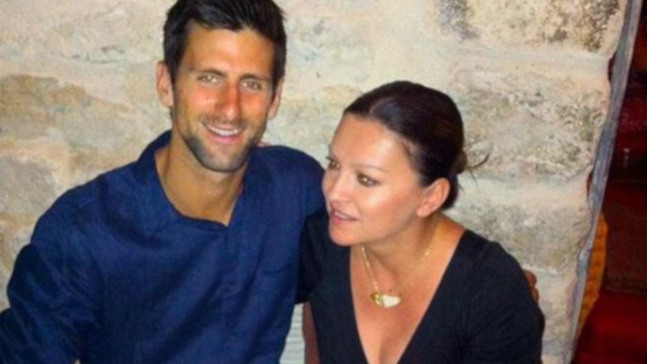 Nina Badrić, Novak Đoković