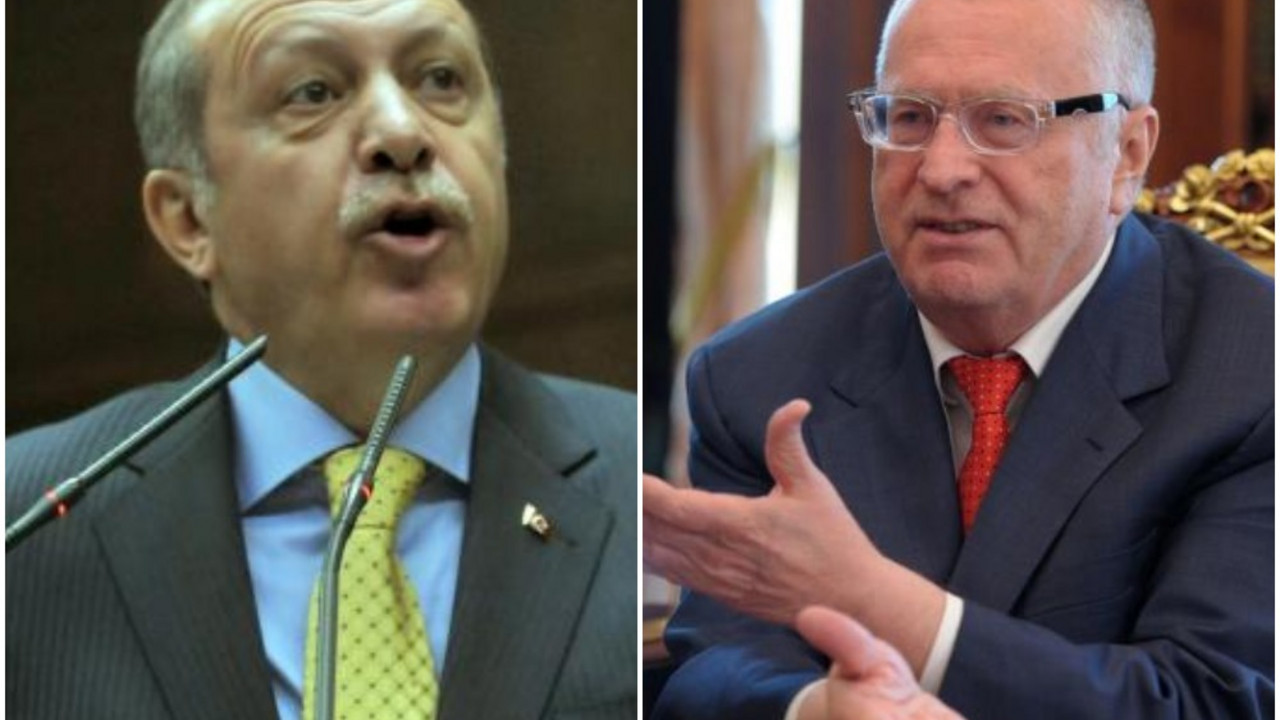 Redžep Tajip Erdogan i Vladimir Žirinovski