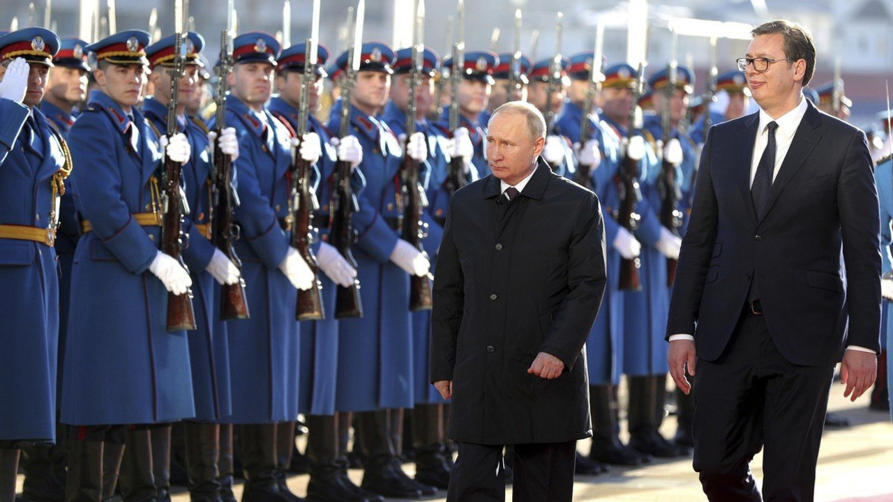 Aleksandar Vučić i Vladimir Putin