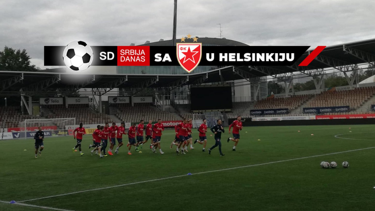 Trening FK Crvena zvezda