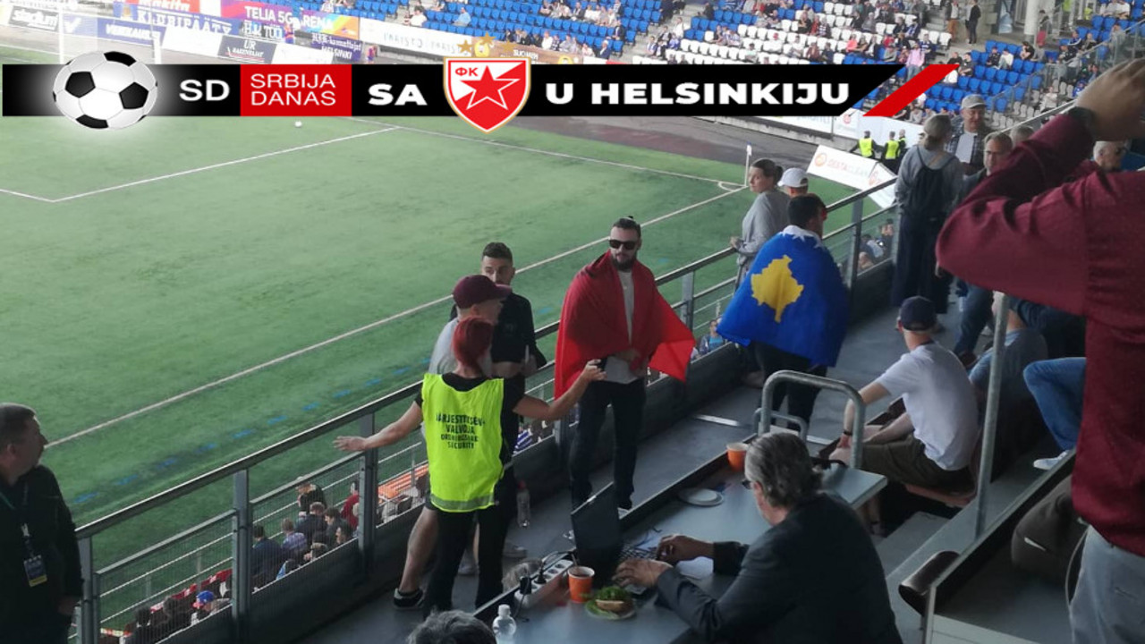 Albanski navijači u Helsinkiju
