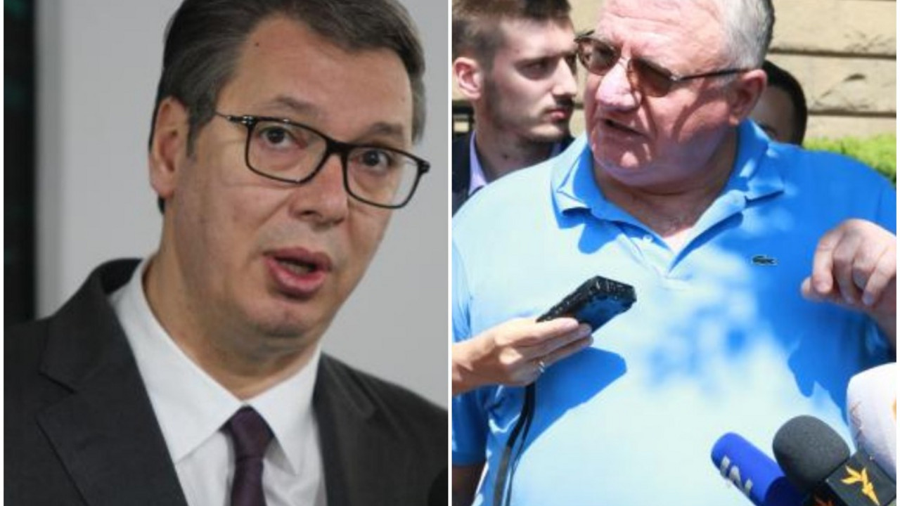 Aleksandar Vučić i Vojislav Šešelj