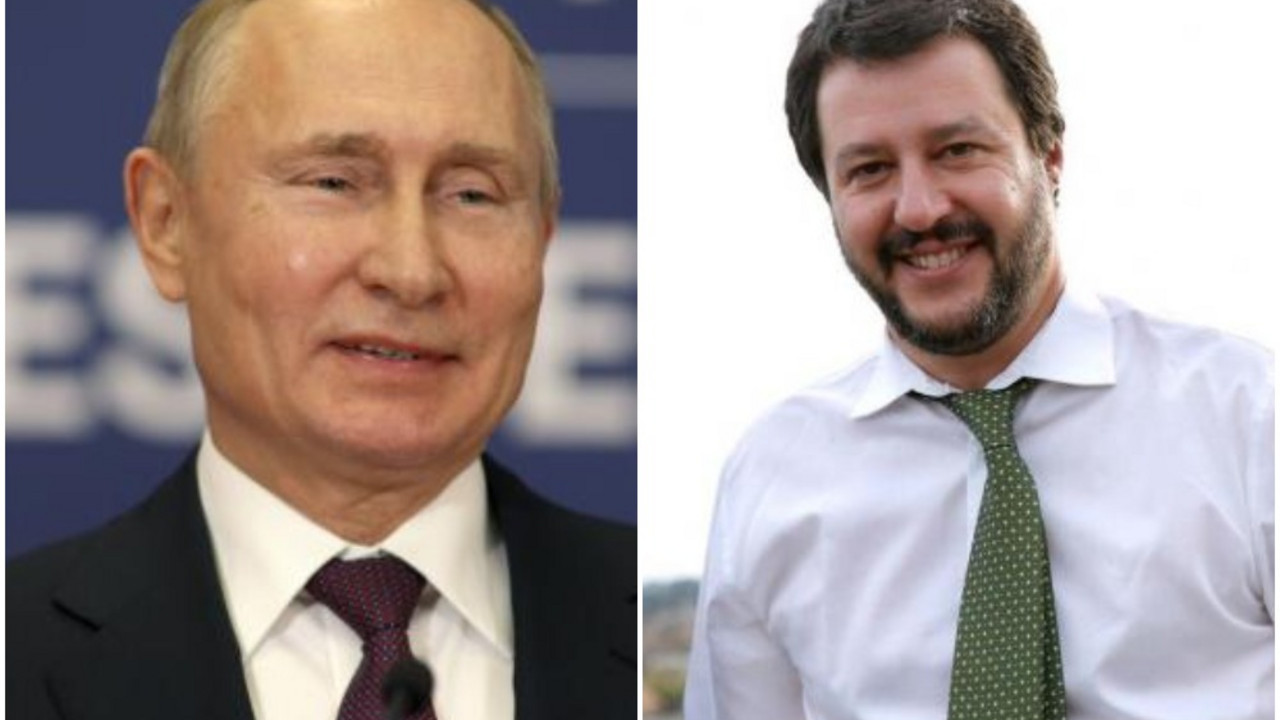 Vladimir Putin i Mateo Salvini