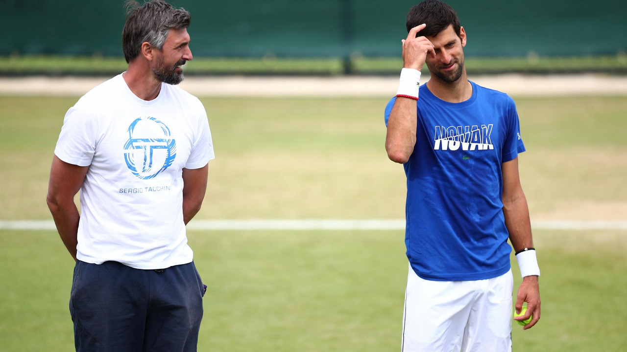 Novak Đoković i Goran Ivanišević