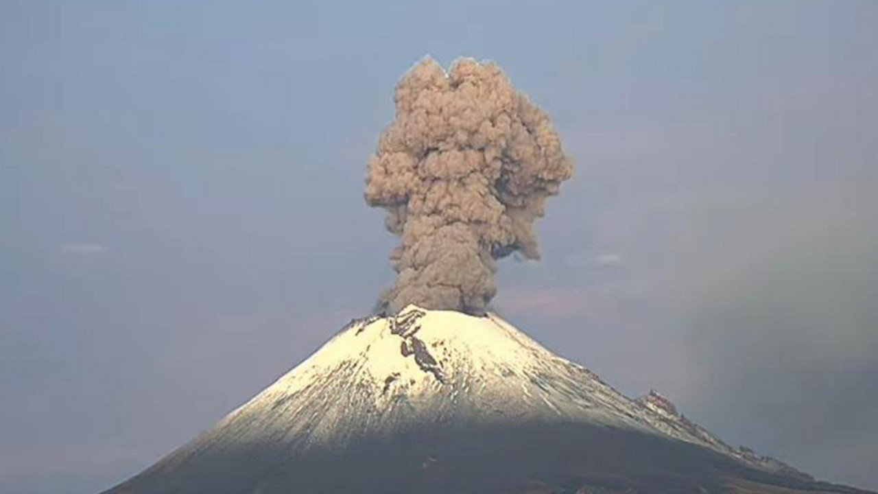 Popokatepetl, Meksiko