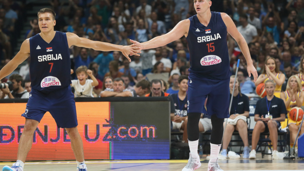 Bogdan Bogdanović i Nikola Jokić