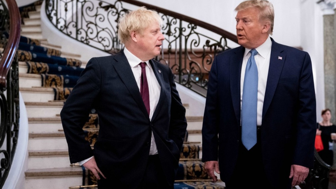 Boris Džonson i Donald Tramp