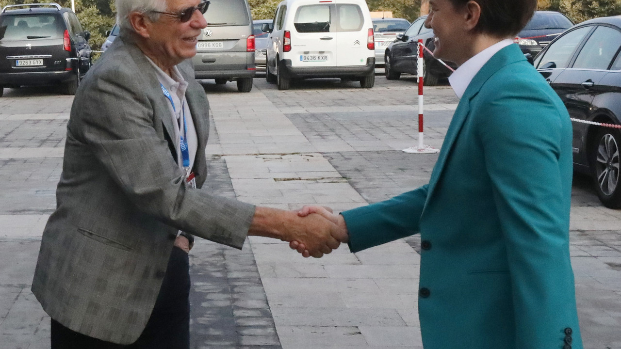 Ana Brnabić i Žozep Borel
