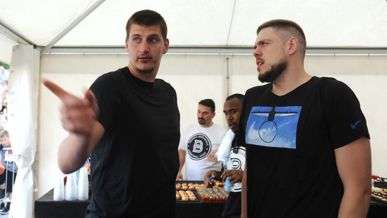Nikola Jokić i Vladimir Štimac