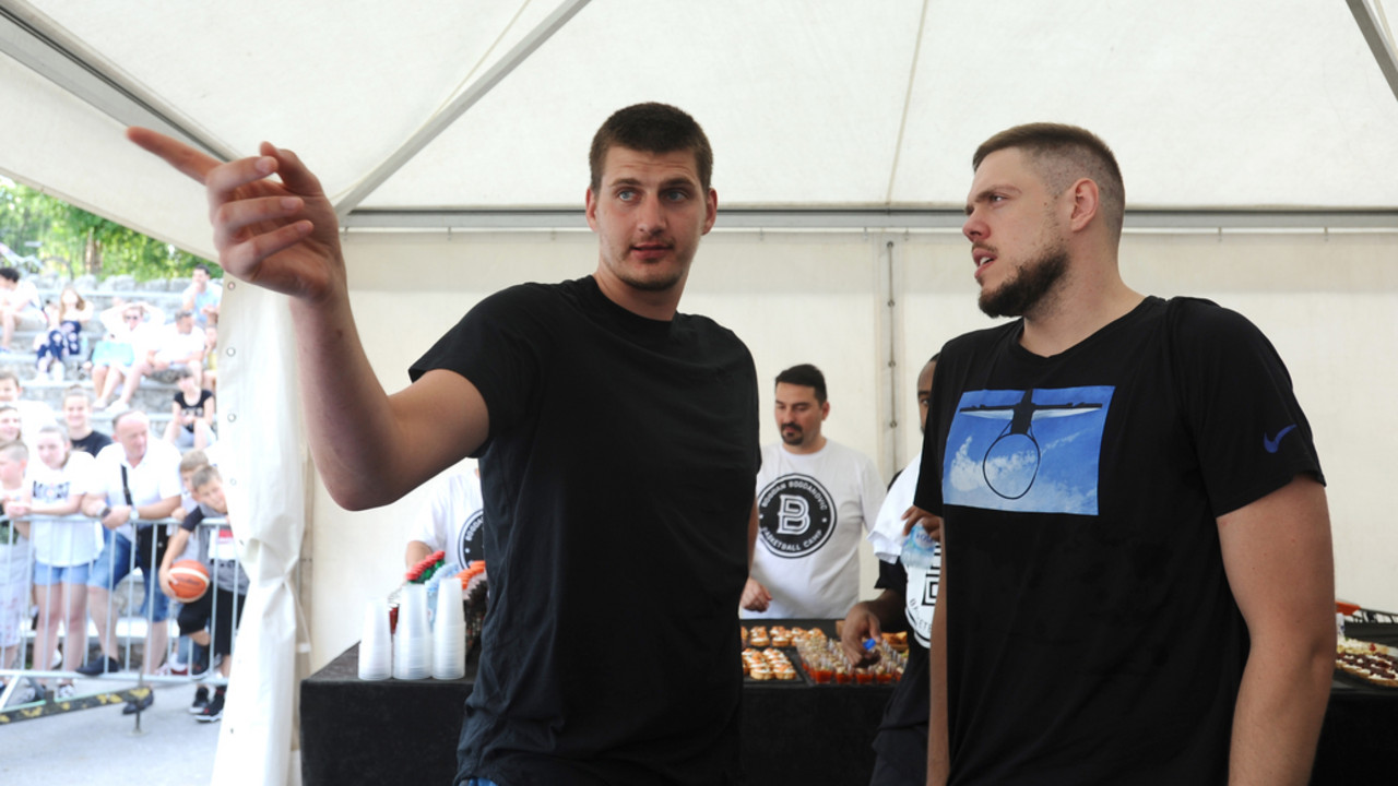 Nikola Jokić i Vladimir Štimac