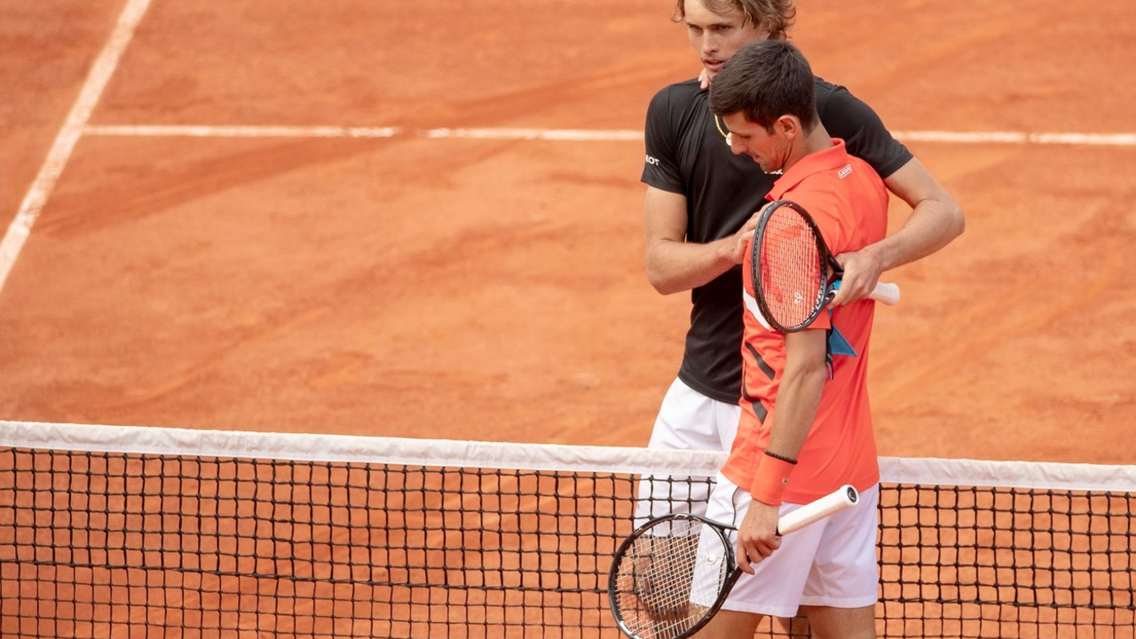Aleksander Zverev, Novak Đoković