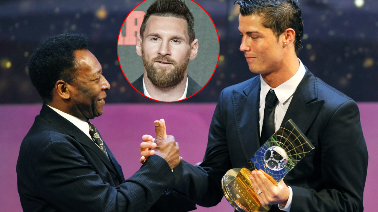 Pele, Leo Mesi i Kristijano Ronaldo