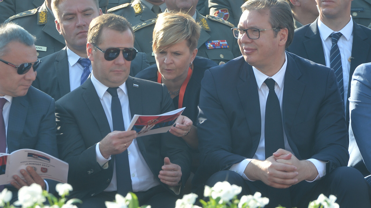 vucic medvedev