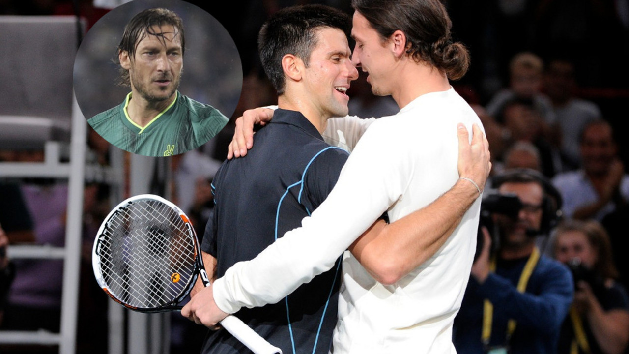 Novak Đoković, Zlatan Ibrahimović, Frančesko Toti