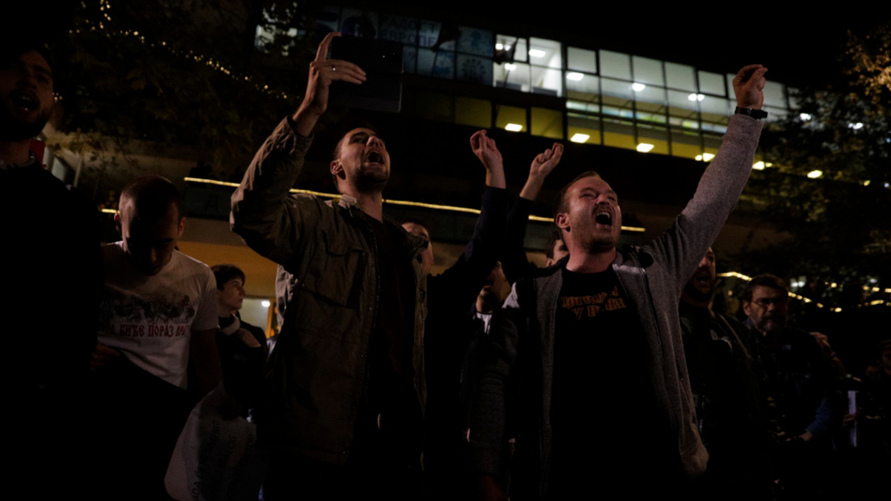 Protesti ispred RTS-a