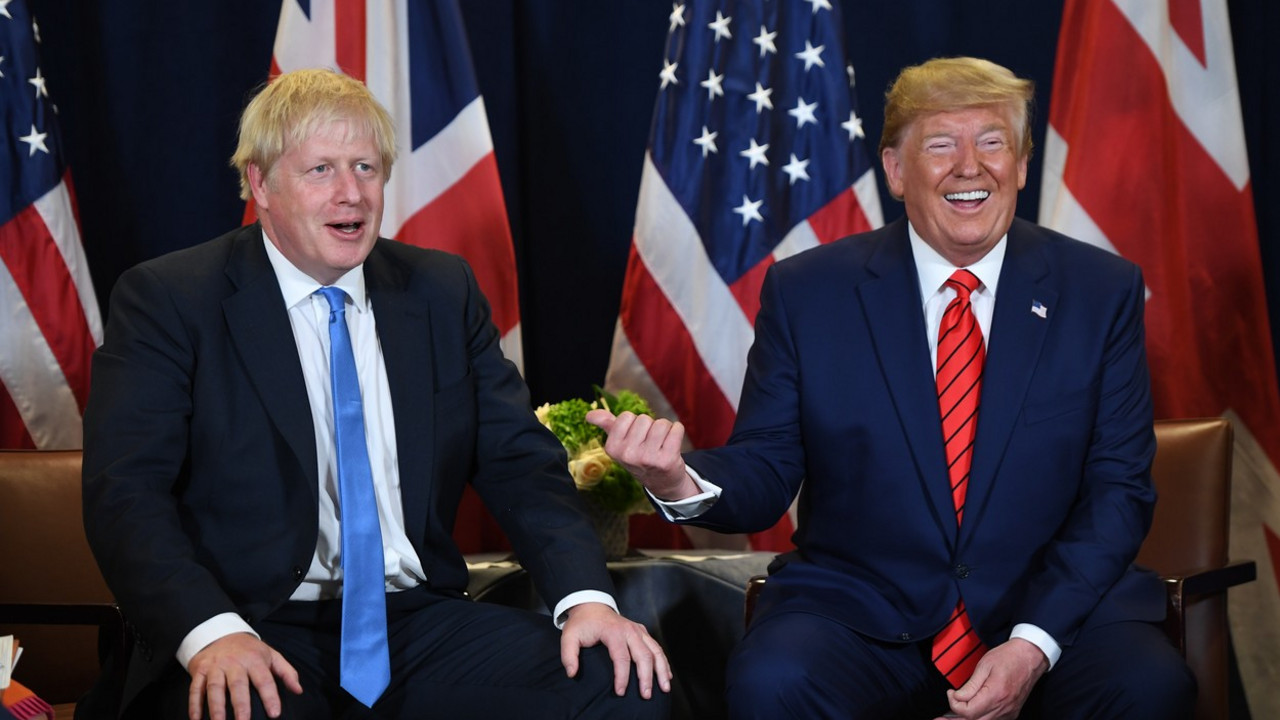 Donald Tramp i Boris Džonson
