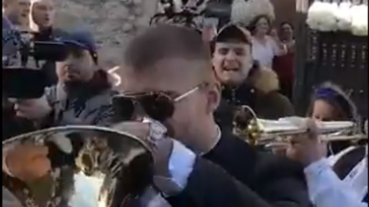 Veljko Ražnatović sa trubačima