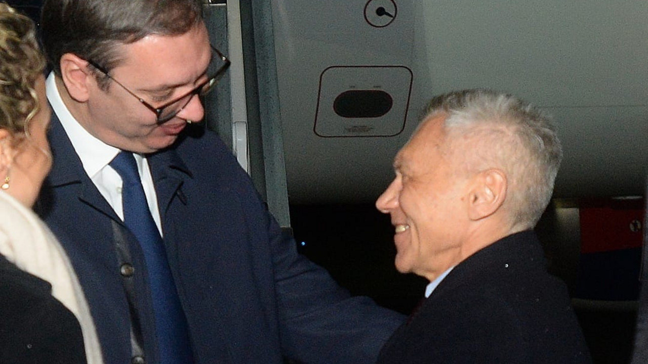 Aleksandar Vučić i Aleksandar Bocan-Harčenko