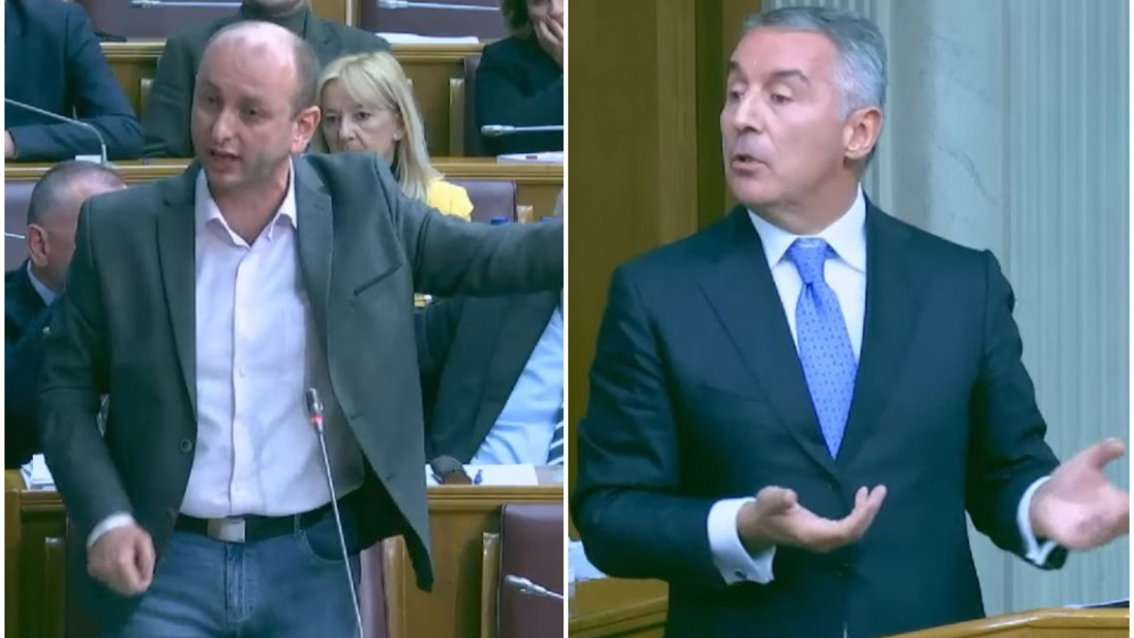 Milan Knežević i Milo Đukanović