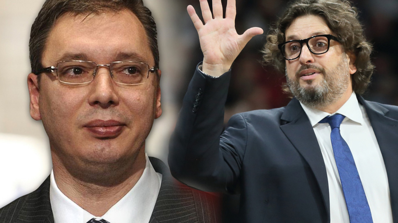 Aleksandar Vučić i Andrea Trinkijeri