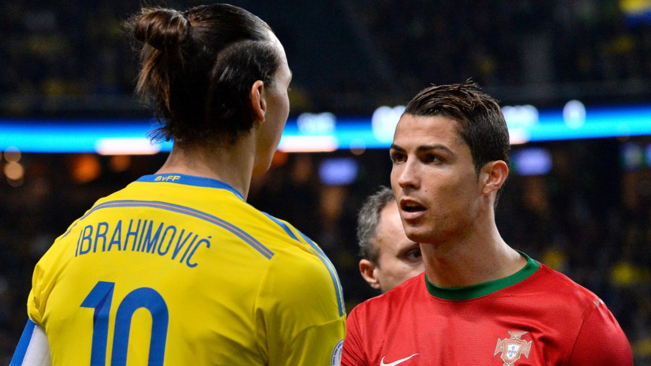 Zlatan Ibrahimović i Kristijano Ronaldo