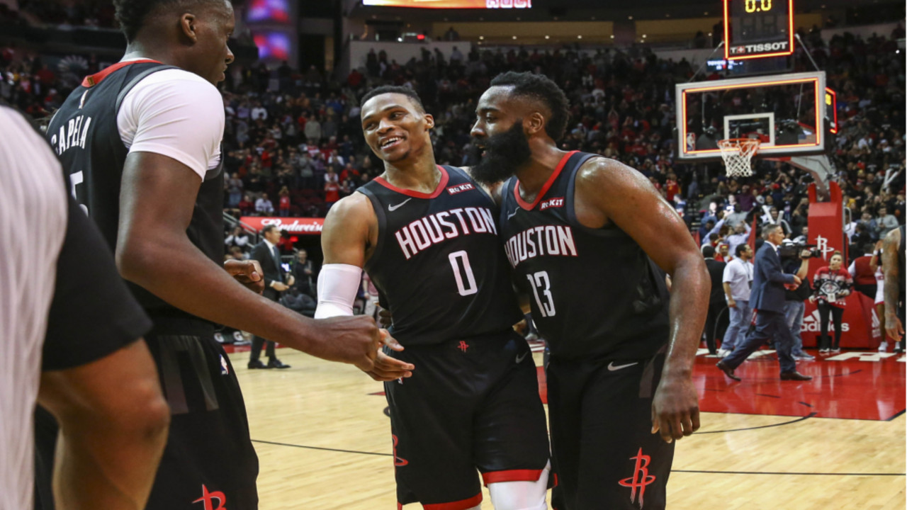 Rasel Vestbruk i Džejms Harden