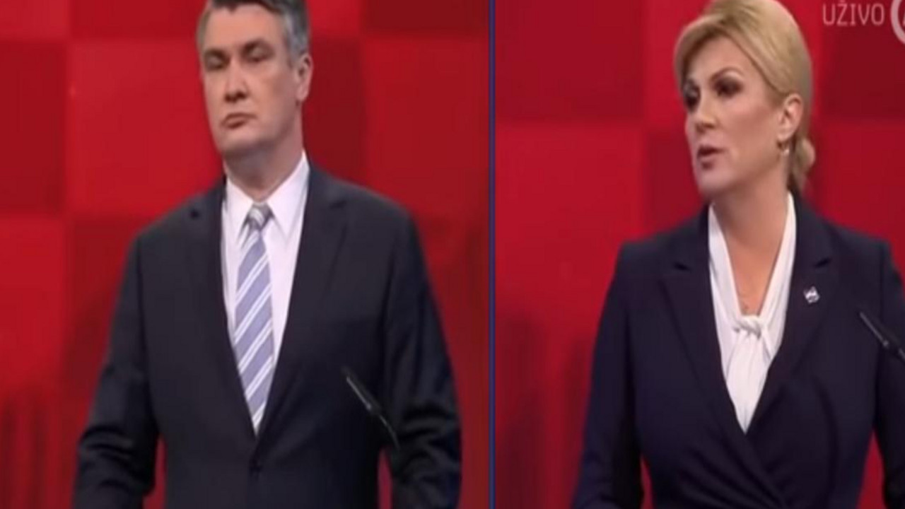 Milanović i Grabar-Kitarovićka