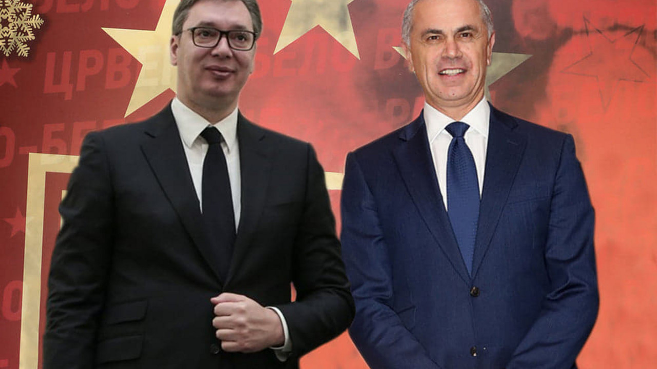 Aleksandar Vučić i Zvezdan Terzić
