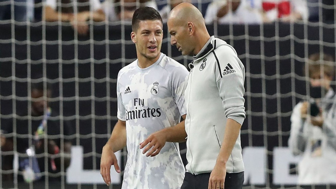 Luka Jović, Zinedin Zidan
