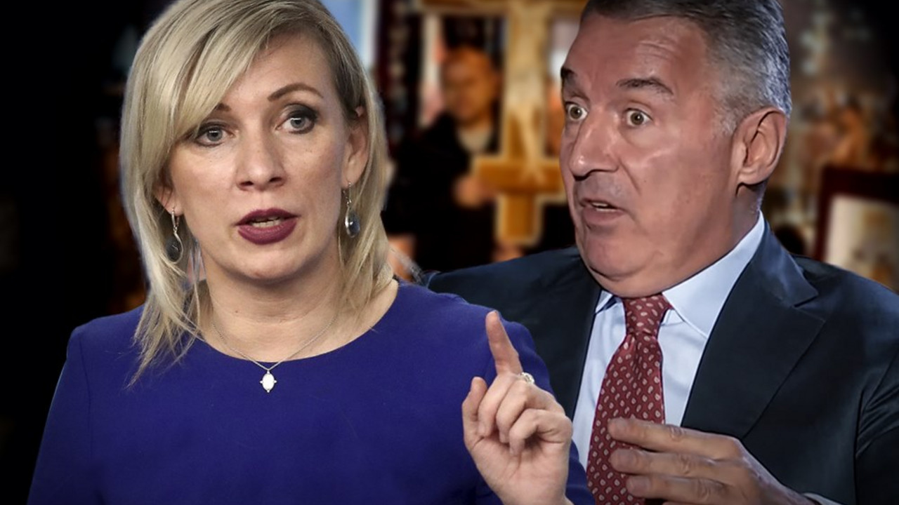 Marija Zaharova i Milo Đukanović