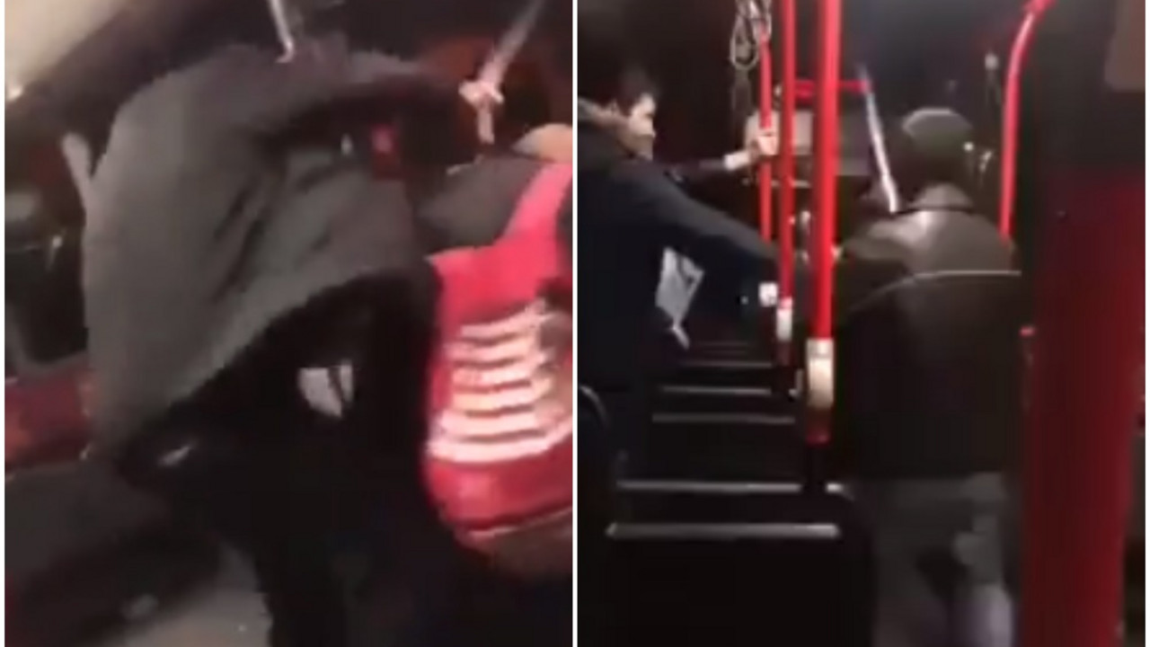 tuča u autobusu