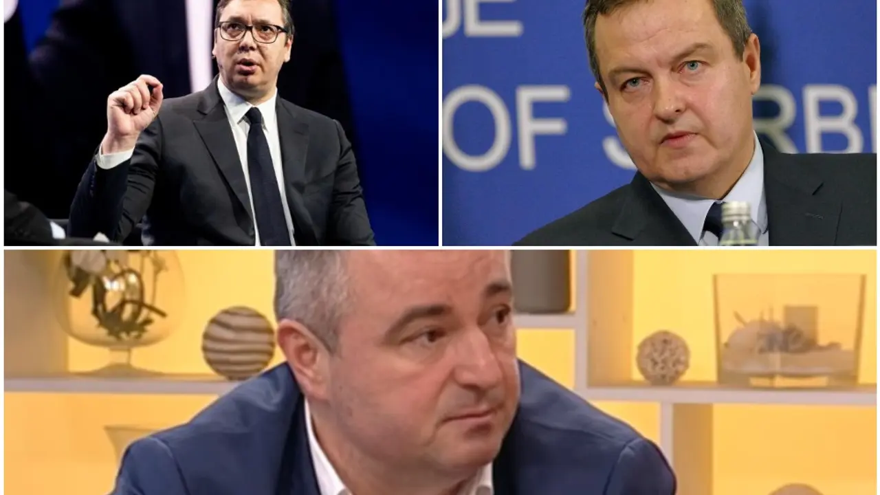 Vučić, Dačić, Bajatović