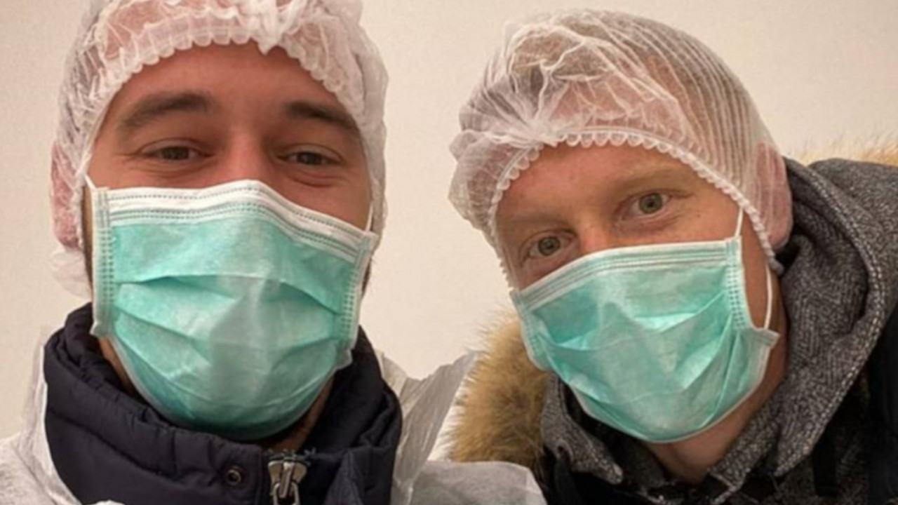 Milan Borjan i Radovan Pankov