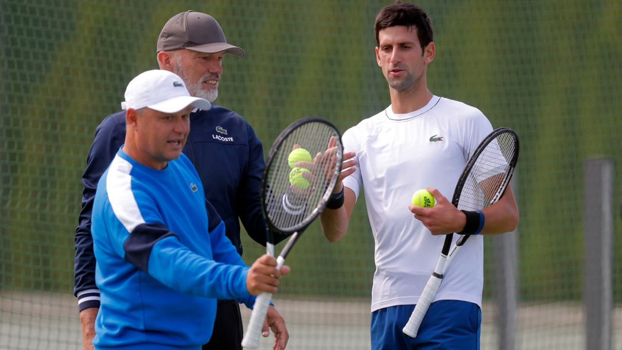 Marijan Vajda i Novak Đoković