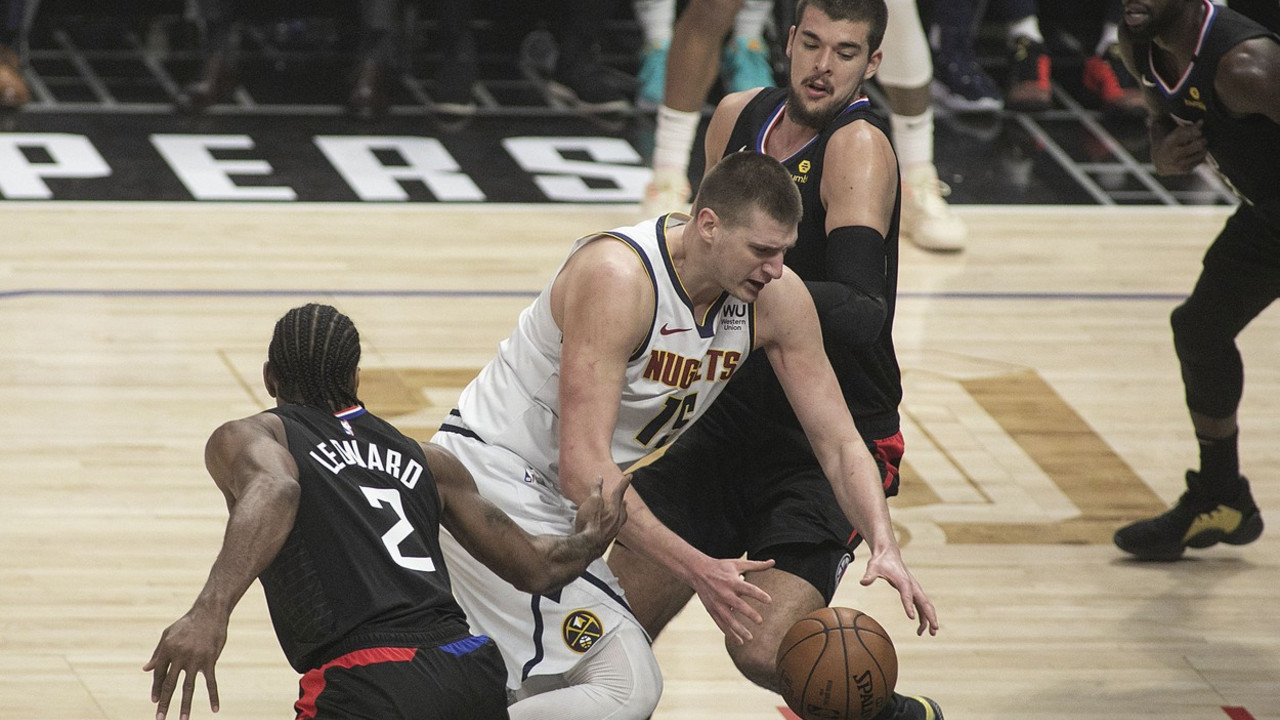 Nikola Jokić, Kavaj Lenard, Ivica Zubac