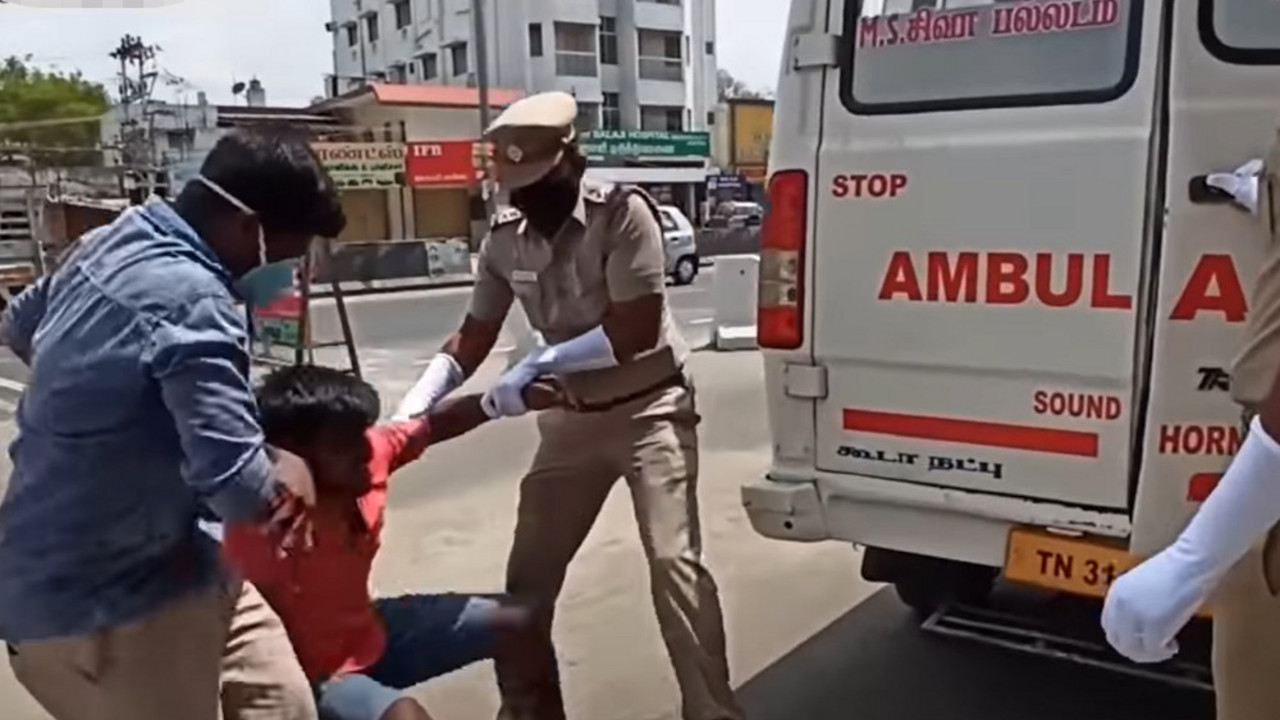 Foto: Youtube/Printscreen/Tamil Nadu Police