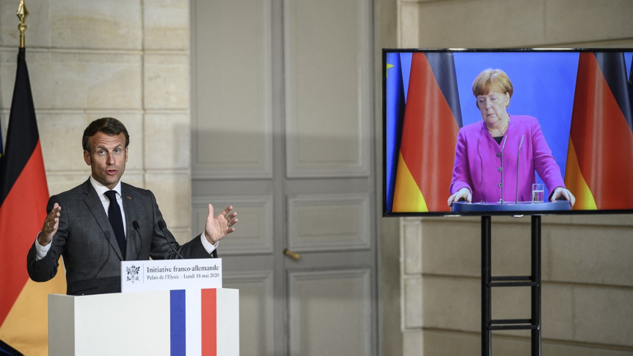 Makron, Merkel
