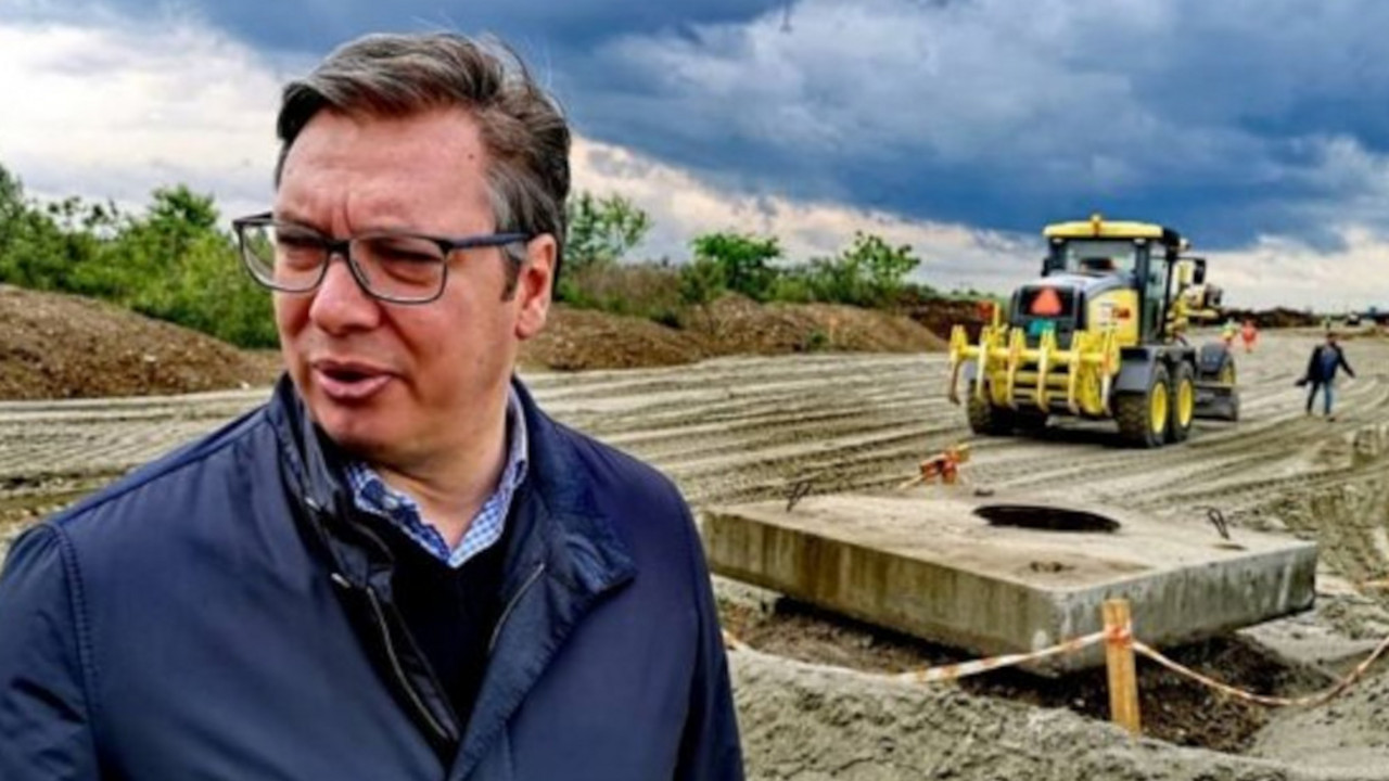 Aleksandar Vučić obilazi radove