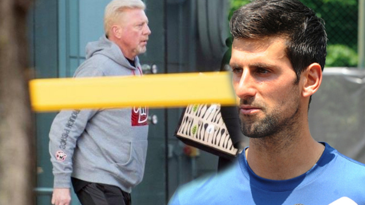 Boris Beker i Novak Đoković