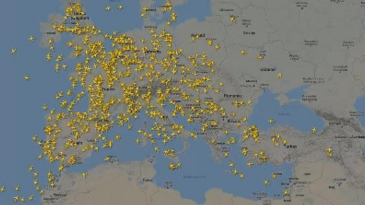 Mapa, korona virus, avio kompanije