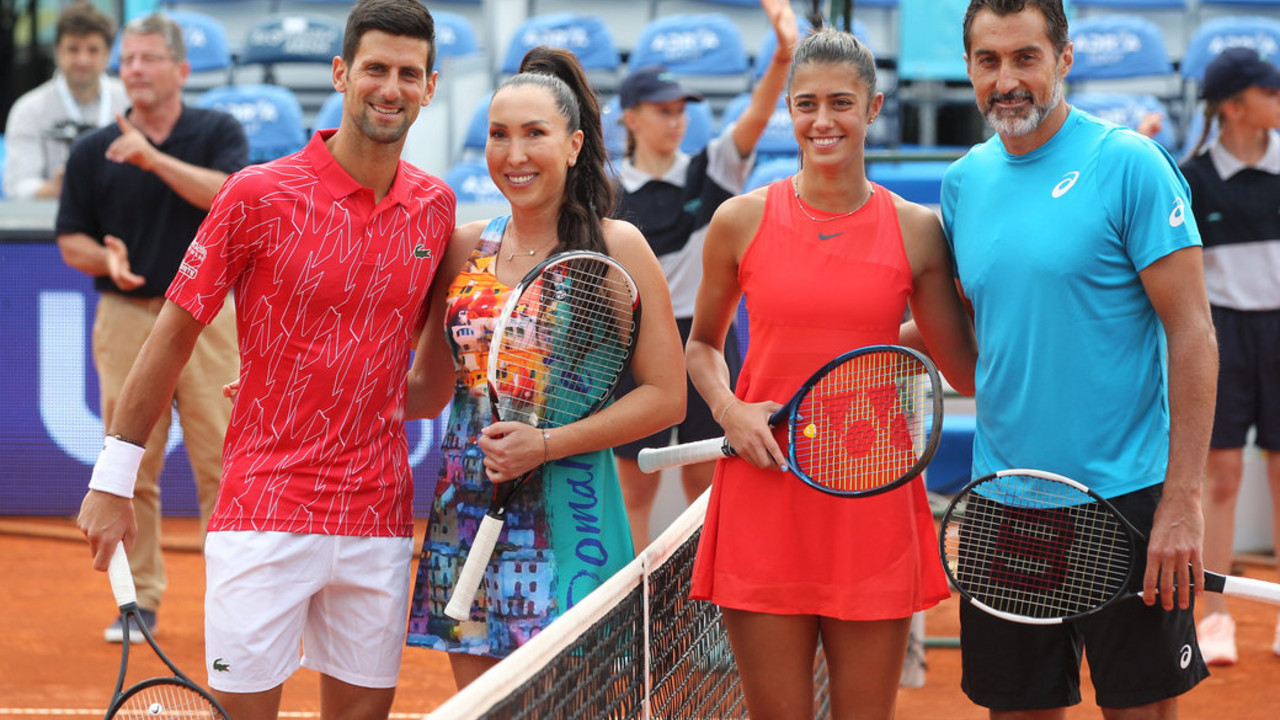 Novak Đoković, Jelena Janković, Olga Danilović i Nenad Zimonjić